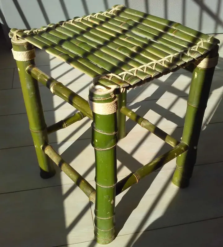 Berceau artisanal en bambou